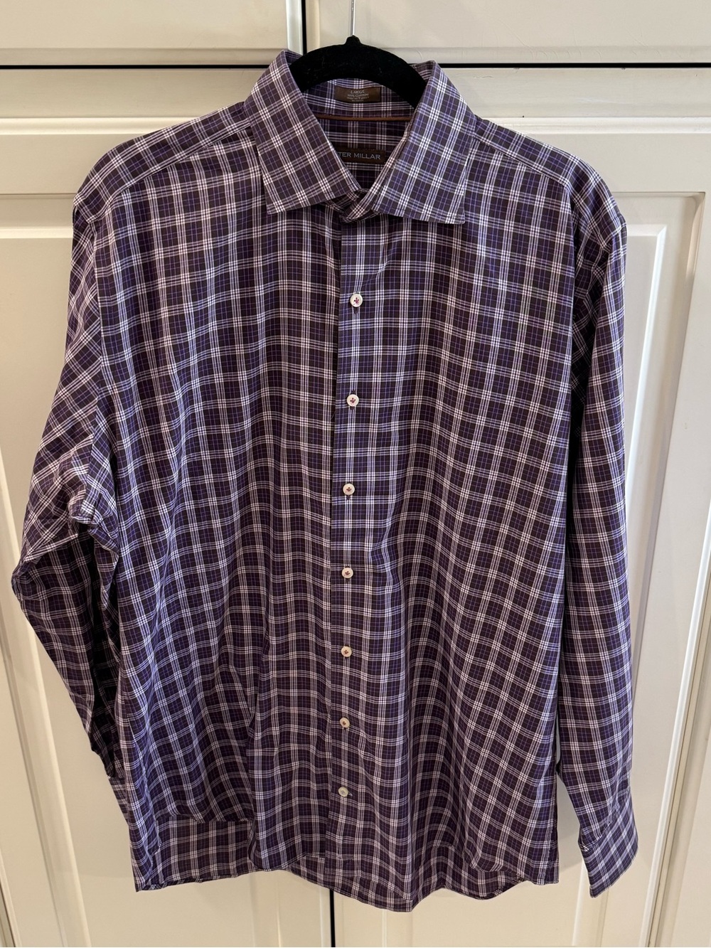 Peter Millar Plaid Button-Down Shirt
